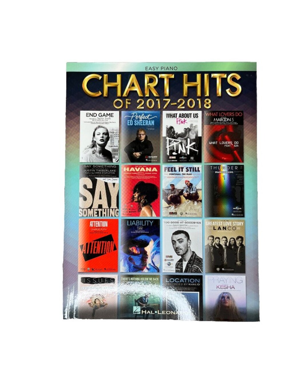 Chart Hits of 2017-2018 Easy Piano Storybook Sheet Music Hal Leonard